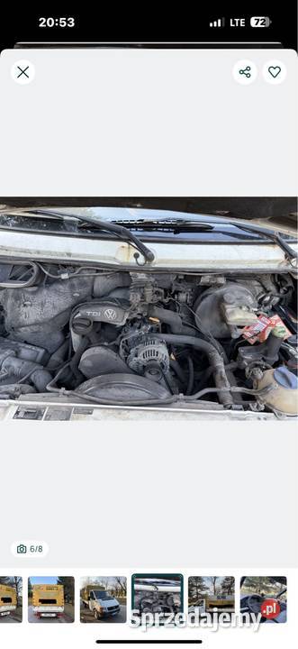 Vw Crafter 25 Tdi 109 Koni Plandeka Burty sprowadzony Kielce sprzedam