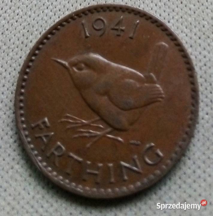WIELKA BRYTANIAFARTHING1941 r 2PTAK