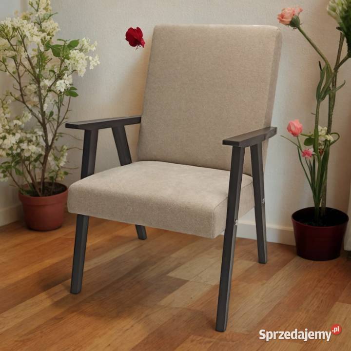 Fotel wypoczynkowy retro PRL vintage Radom Fotele Warszawa