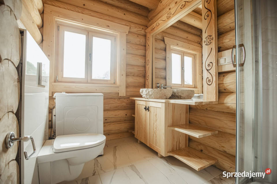 Góralski dom z bala Sprzedaż małopolskie Stryszawa