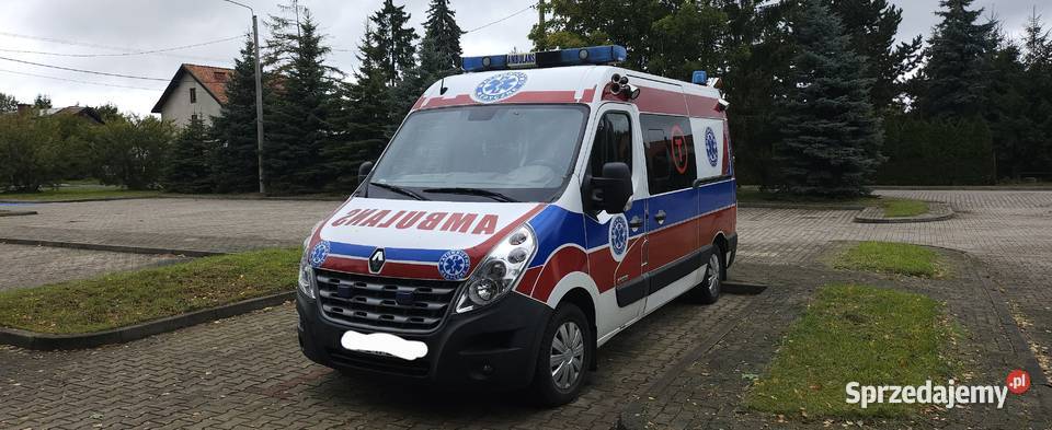 Ambulans Karetka Renault Master przejscie 2911r Biskupiec sprzedam