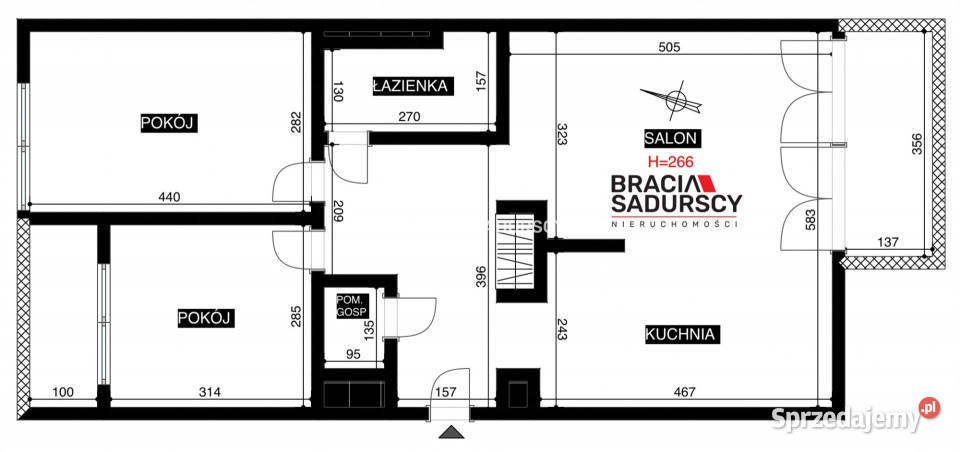 Ogłoszenie mieszkanie Kraków 6439 metrów sprzedam