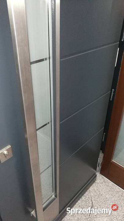 DRZWI ZEWNĘTRZNE 80mm drewniane nowoczesne Chrzowice