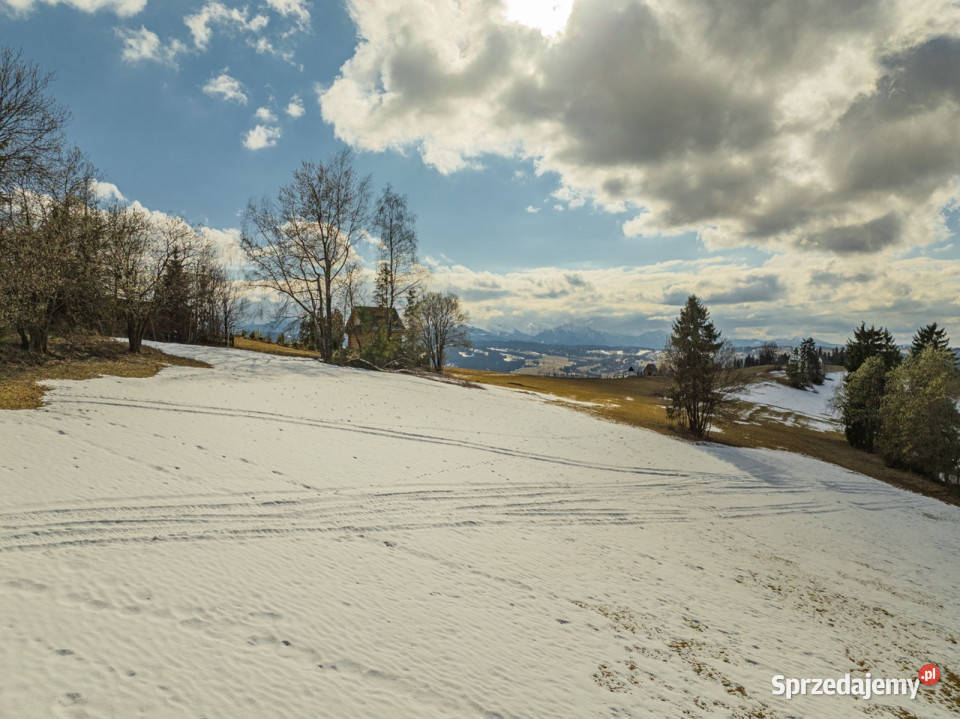 DZIAŁKA Z WIDOKIEM NA TATRY 2670 m rolna