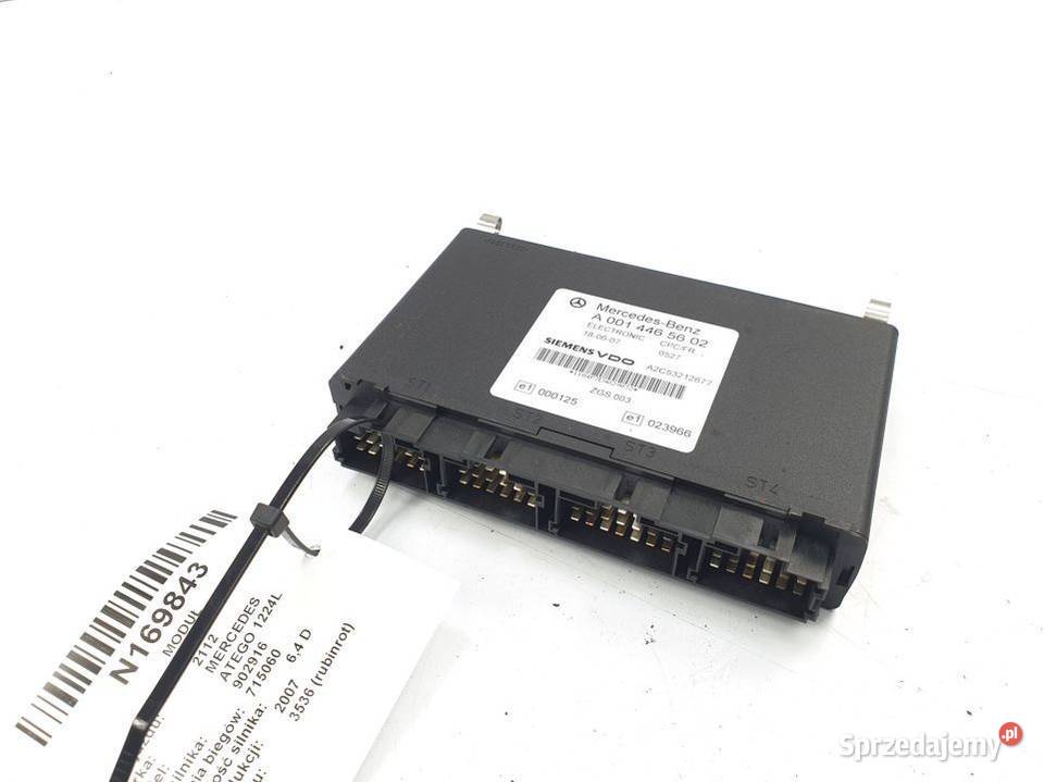MODUŁ MERCEDES ATEGO 1224L A0014465602 kujawsko-pomorskie Lipno sprzedam