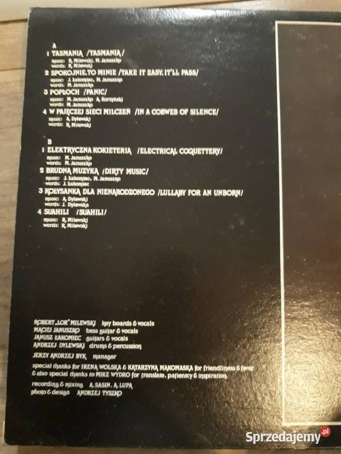 MECH Tasmania kolekcja własna płyta winylowa podkarpackie