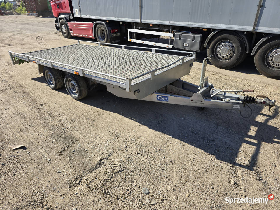 Przyczepa laweta BLYSS AH27 DMC 3000 ładowność Rudolfowo