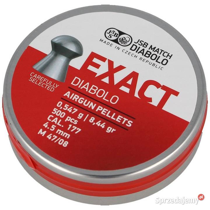 Śrut JSB Diabolo Exact 452mm 500 546237500 mazowieckie Warszawa