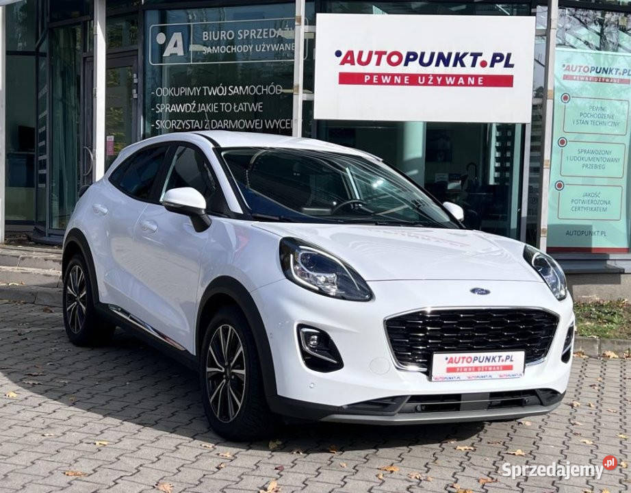 FORD Puma 2022r Salon ASO II WŁ Tempomat śląskie Chorzów