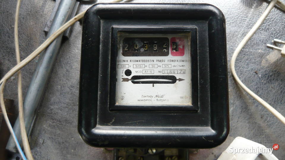 Licznik energii elektrycznej jednofazowy do Sokółka