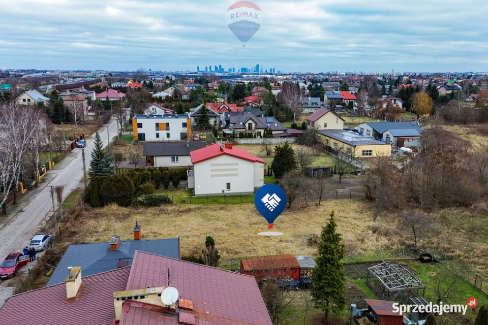 Działka mieszkaniowousługowa kRaszyna 25m mazowieckie Nowe Grocholice