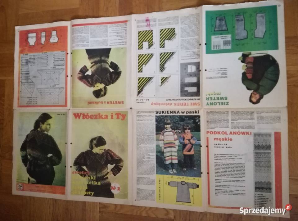 Włóczka i Ty broszuraRobótki z włóczki Rok wydania 1984 Łódź