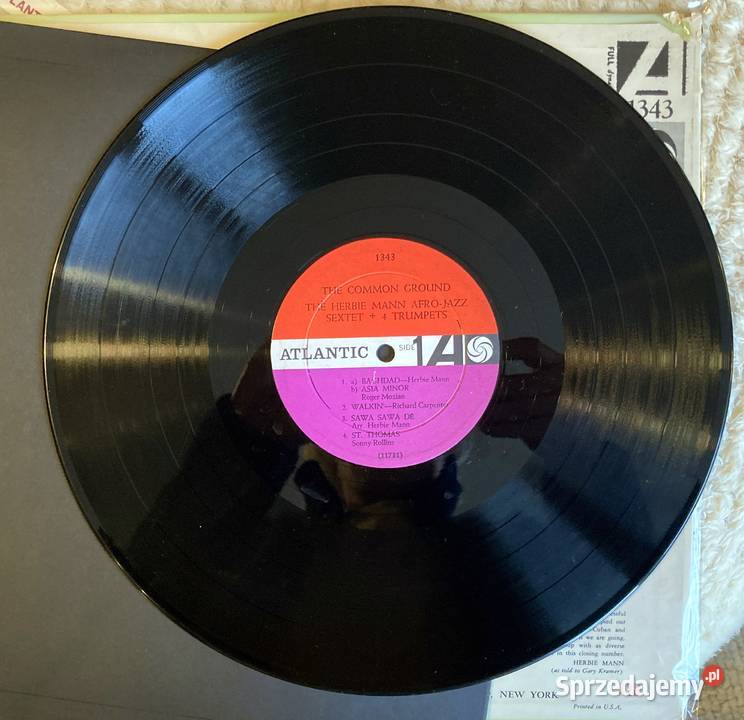 The Herbie Mann AfroJazz Sextet Four Trumpets 1 płyta Płyty i kasety Szczecin sprzedam