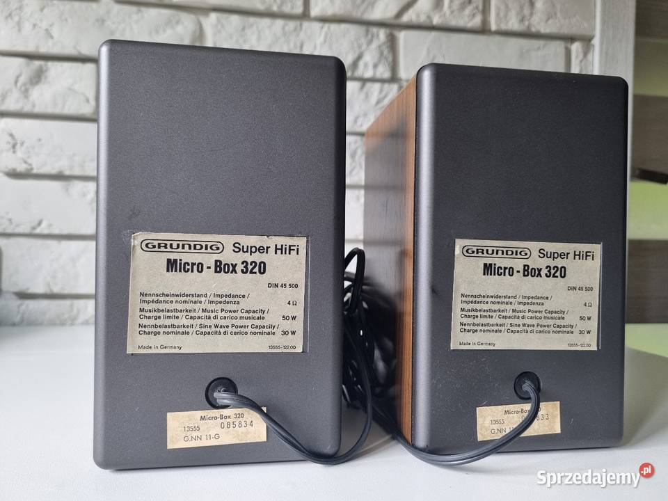 GRUNDIG MicroBOX 320 Super HIFI świetny stan