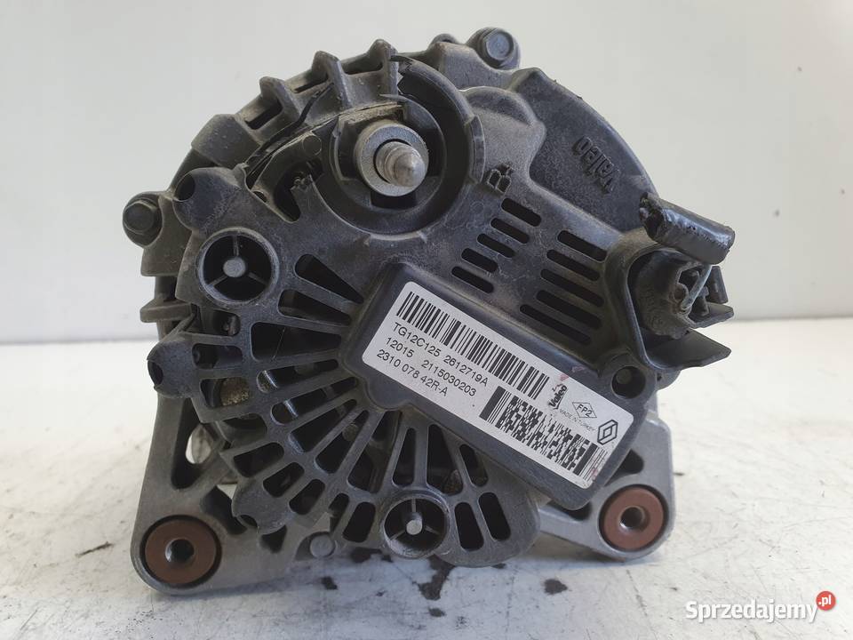 ALTERNATOR Dacia Dokker 12 TCe 231007842R Układ elektryczny silnika Chełm