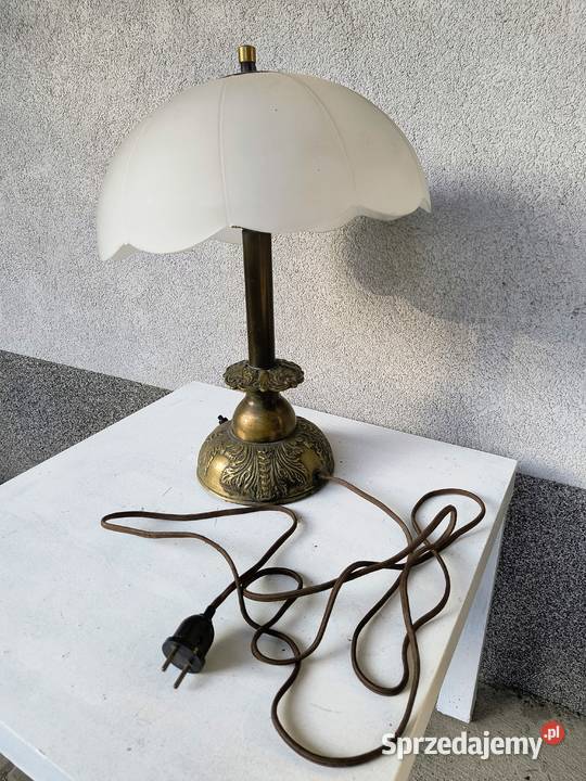 Stara mosiężna lampa Kraków