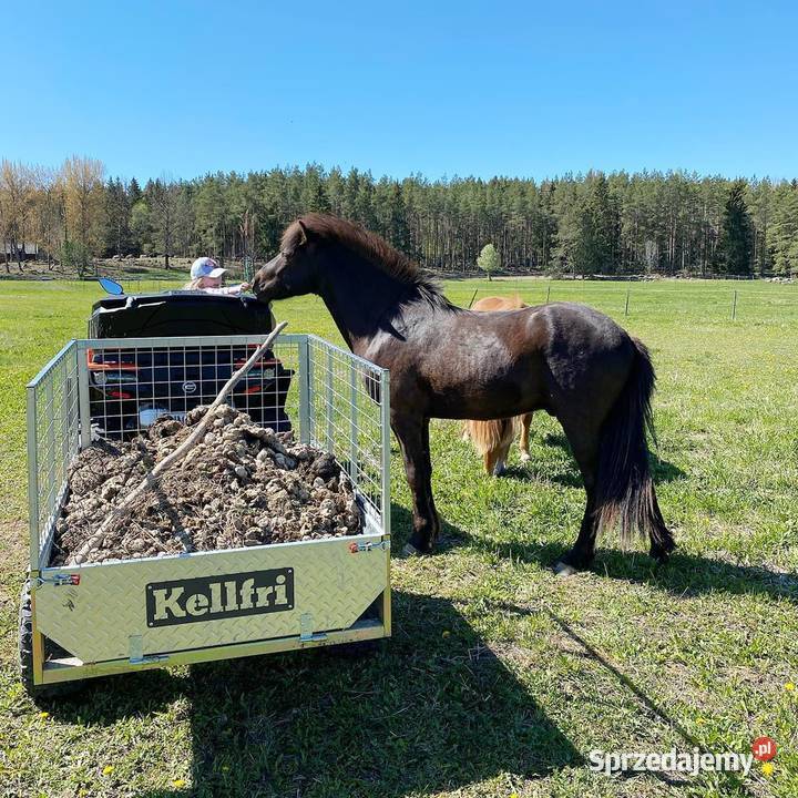 Przyczepa z wywrotem ATV 500 blacha ryflowana