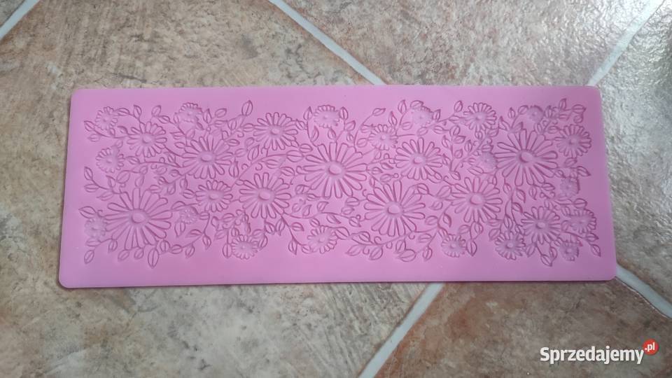 Forma foremka silikonowa koronka koronkowa Tarnowskie Góry