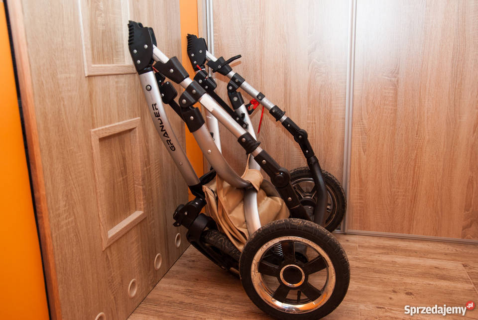 Wózek 3w1 Tutek Grander polska produkcja Pompowane Łódź