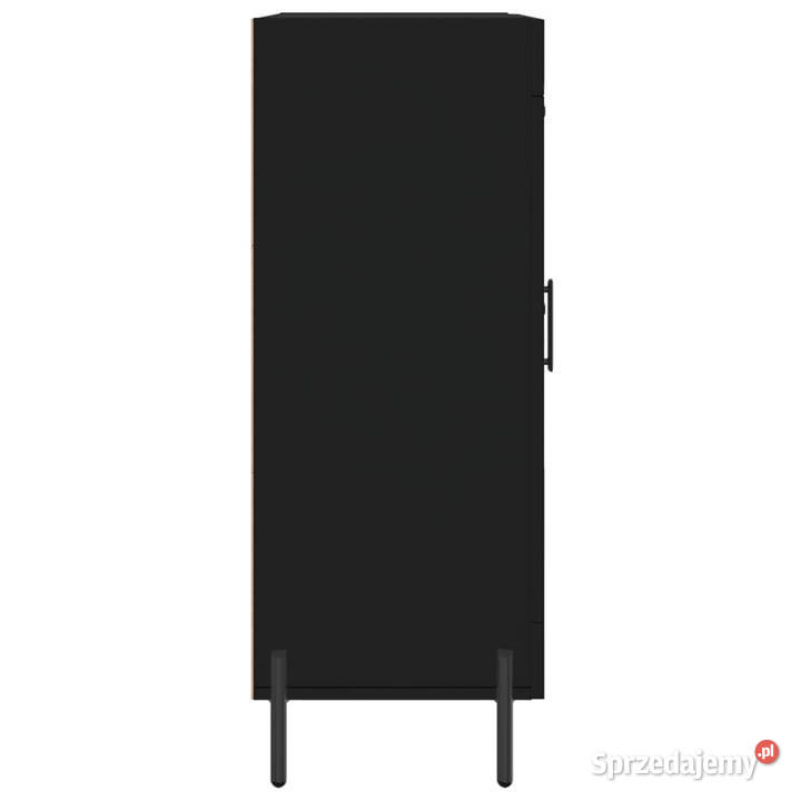 Szafka czarna 695x34x90 materiał drewnopochodny Warszawa