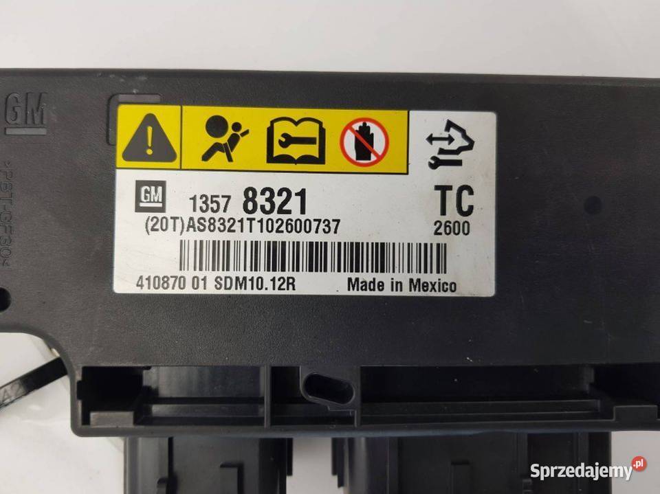 SENSOR AIRBAG 13578321 95 III SAAB Lipno