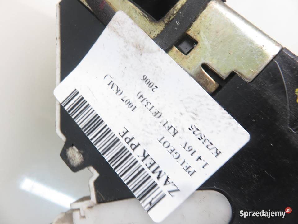 ZAMEK PRAWY PRZEDNI PEUGEOT 1007 9660701080