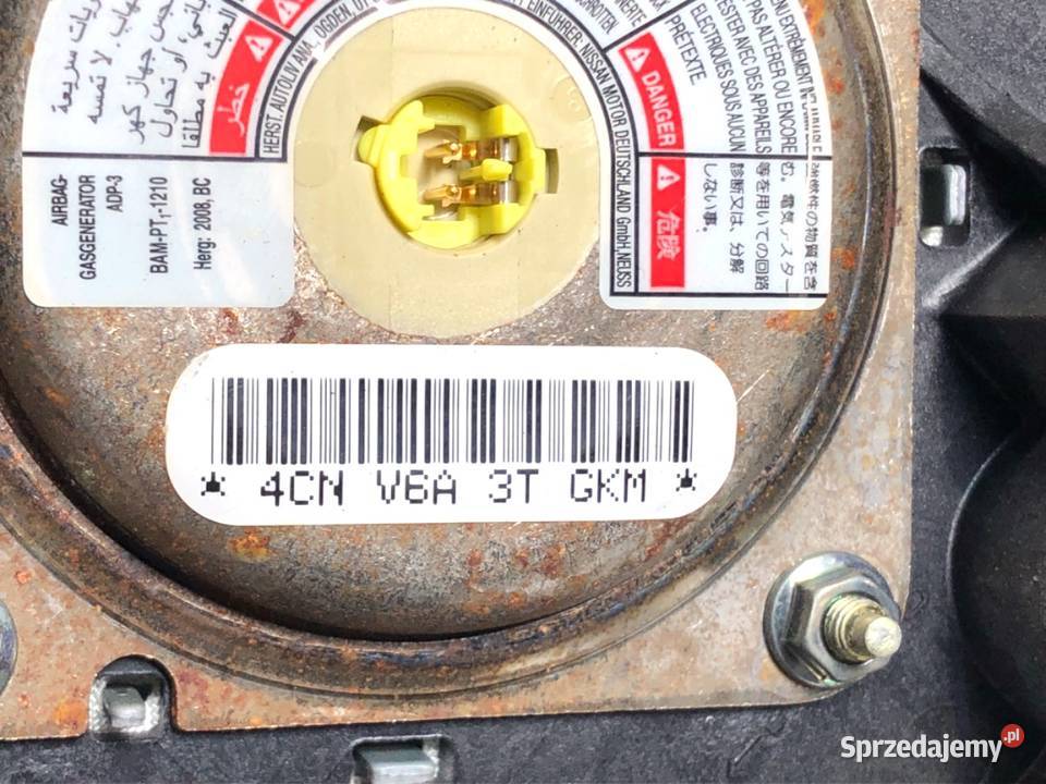 PODUSZKA POWIETRZNA KIEROWCY RENAULT KOLEOS I