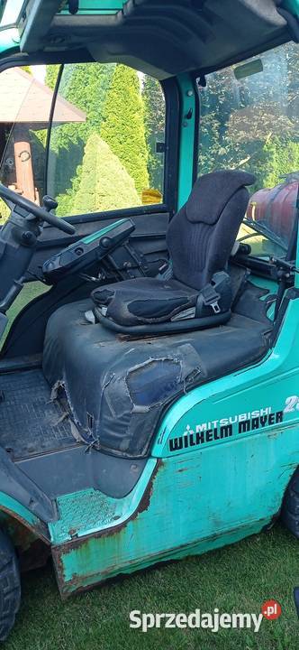 Wózek widłowy 25 tony triplex Mitsubishi