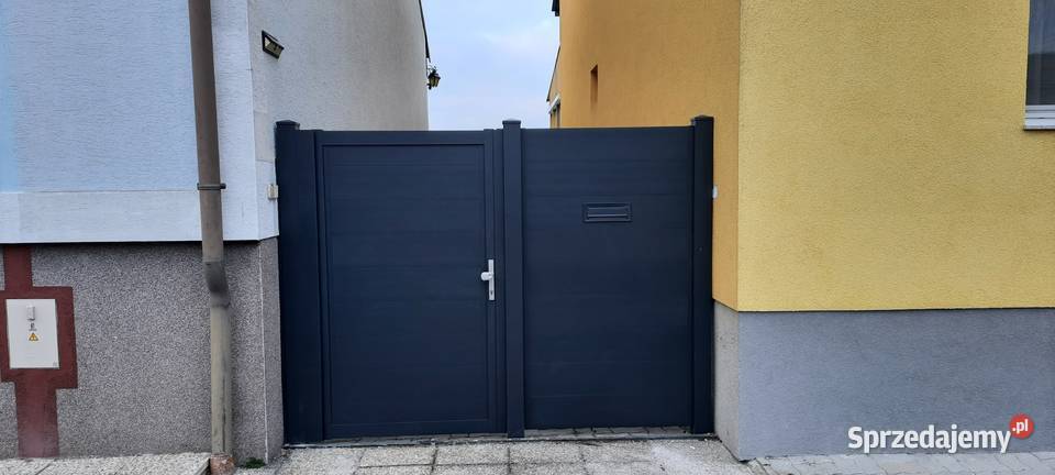 Nowoczesne ogrodzenie aluminiowe ALUBRAM Nowy Sącz