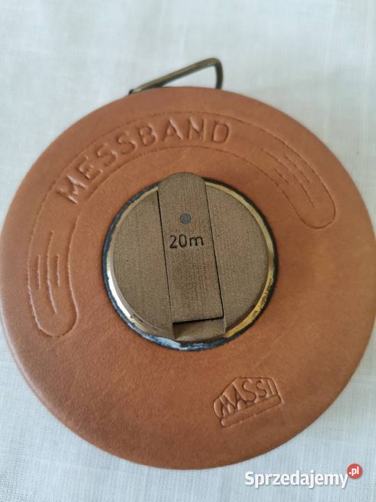 Stalowa zwijana taśma miernicza produkcji NRD o Jaworzno sprzedam