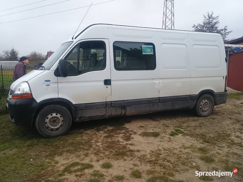 Master 25 dCi uszkodzony diesel Piekoszów