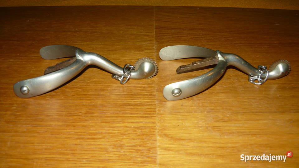 Ostrogi kawaleryjskie wojskowe do jazdy konnej Sokółka