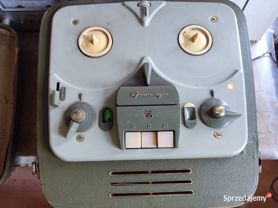 lampowy magnetofon Grundig TK8 uszkodzony Grabowo sprzedam