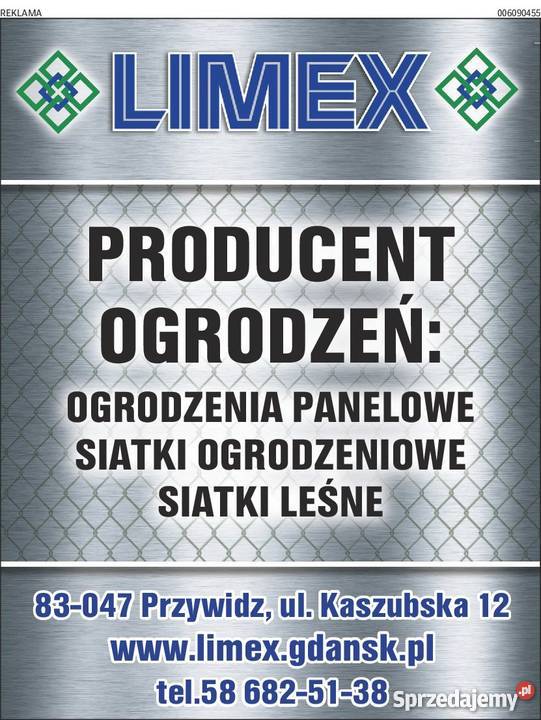 Producent Ogrodzeń Siatka Ogrodzeniowa PCV pomorskie Tczew