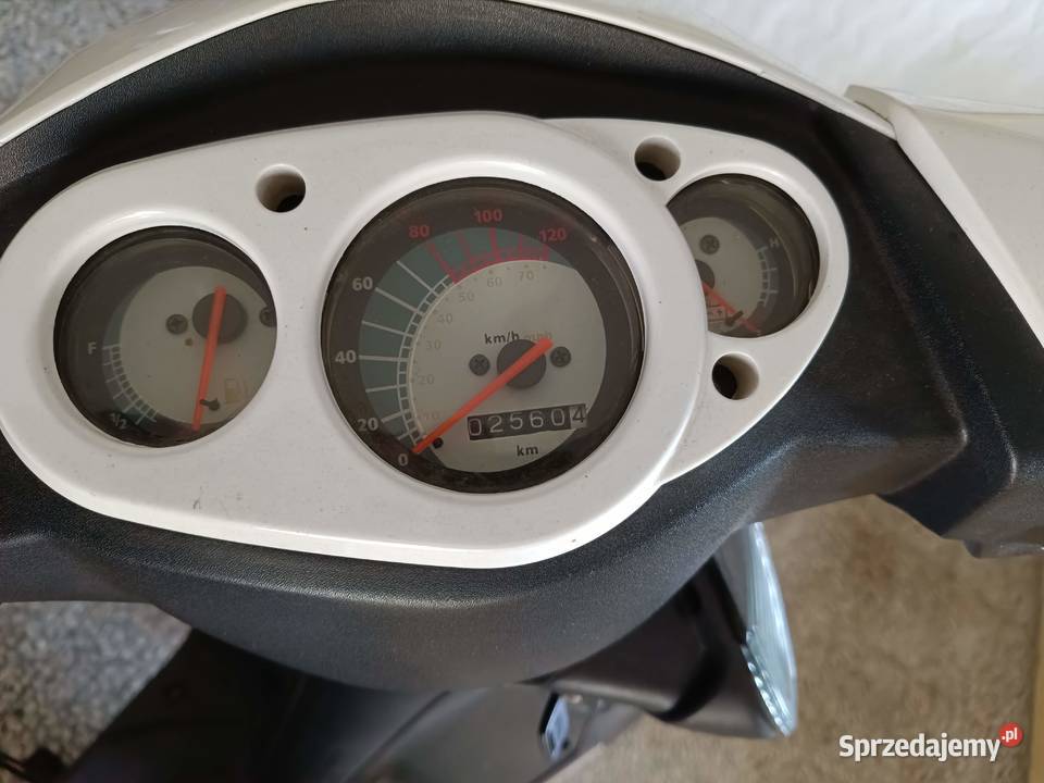 Skuter Motocykl Motor Romet Trevis 125 3 White Wieliczka
