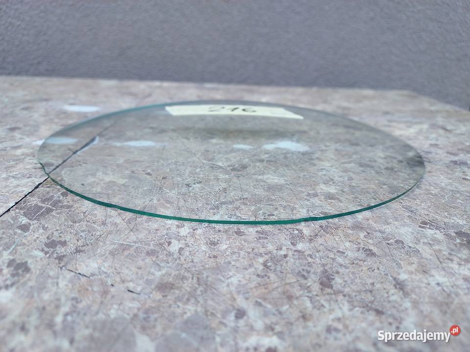 216 Szkło szyba wypukła starego zegara 216mm Tczew sprzedam