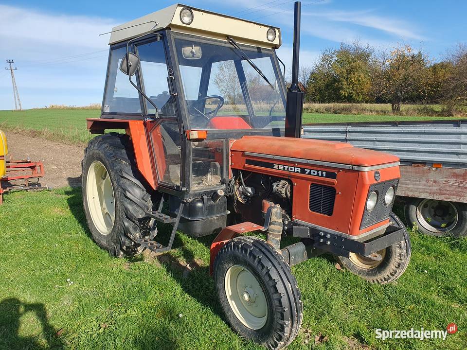 Ciągnik Zetor 7011 wspomaganie Wieprzowe Jezioro