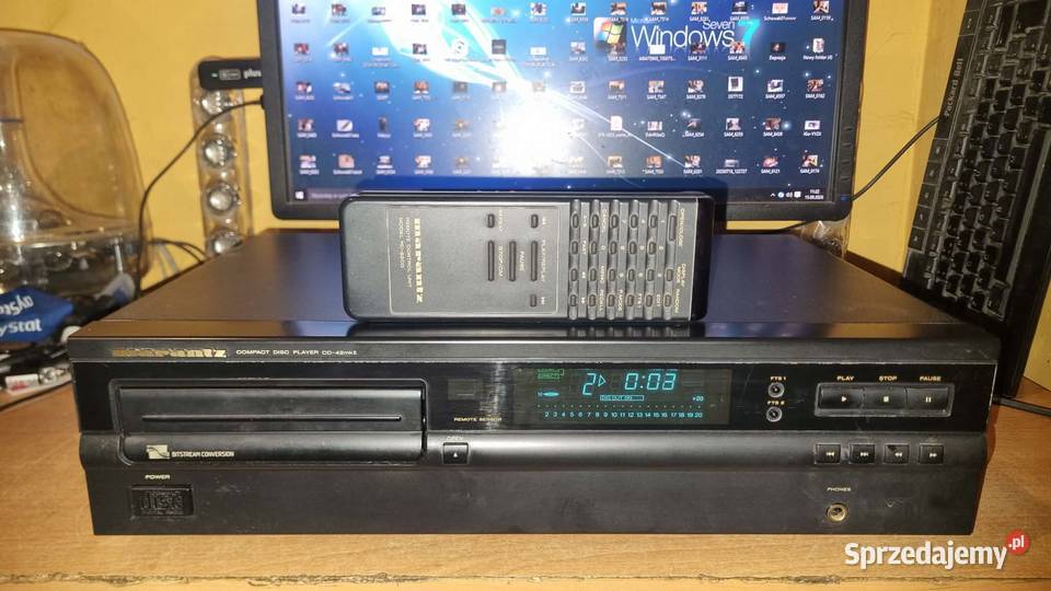 Odtwarzacz CD Marantz CD42 MKII z pilotem Odtwarzacze CD i MD Warta sprzedam