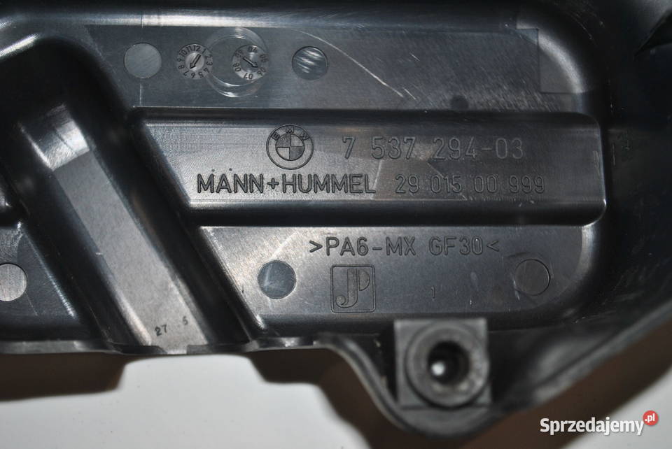 Osłona wymiennika BMW N51B30 N52B25 N52B30 N53 Głowice cylindrów