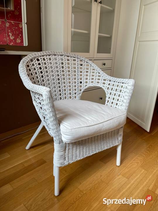 Fotel IKEA Finntorp rattanowy z poduszką Fotele Warszawa