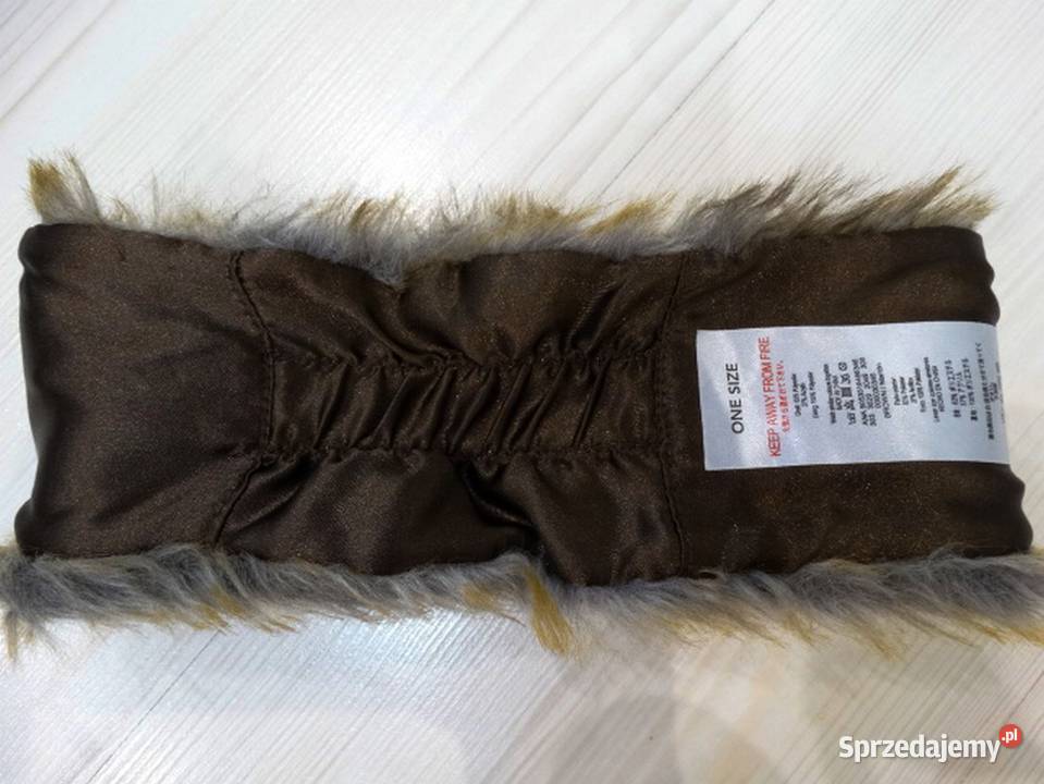 Opaska na Uszy Futrzana Zimowa Sztuczne Futerko podlaskie Łomża