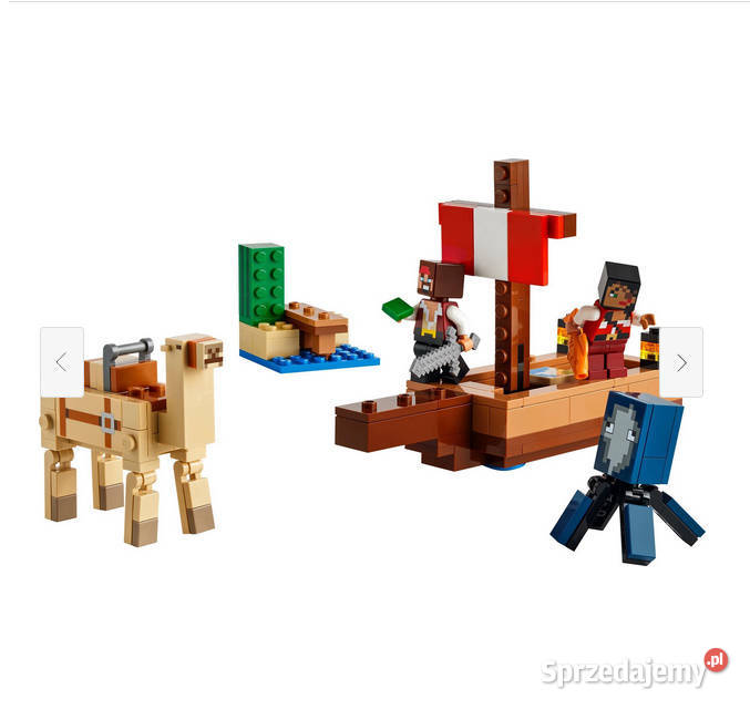 LEGO 21259 Minecraft Rejs statkiem pirackim Pabianice