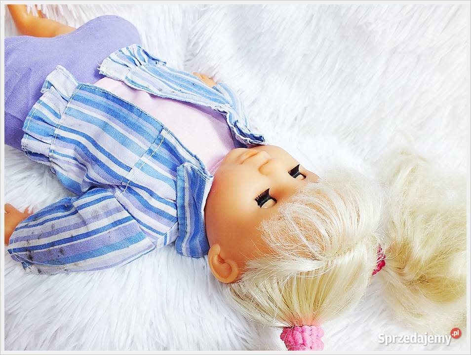 Stara lalka gadająca w ubranku 33 SIMBA Toys 3x Żary