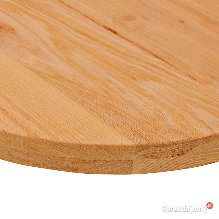Blat do stołu brązowy 100x50x4 lite drewno
