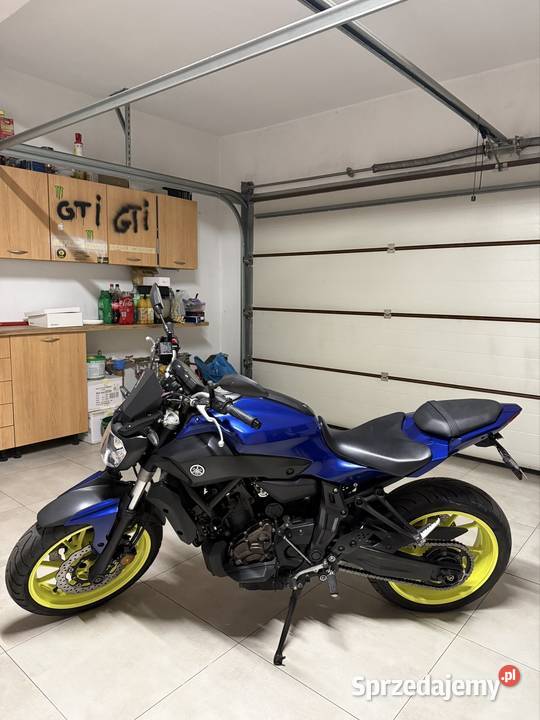 Yamaha mt07 A2 IDEALNA kupiony w Polsce wielkopolskie