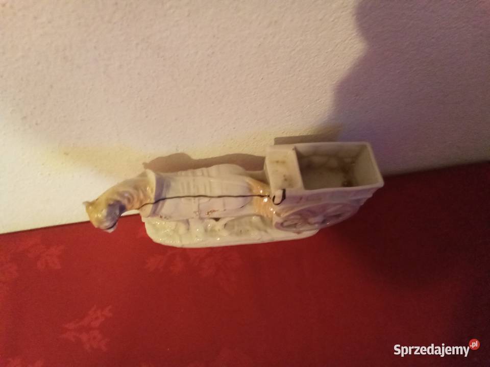 Figurka konia z wozem mazowieckie Warszawa