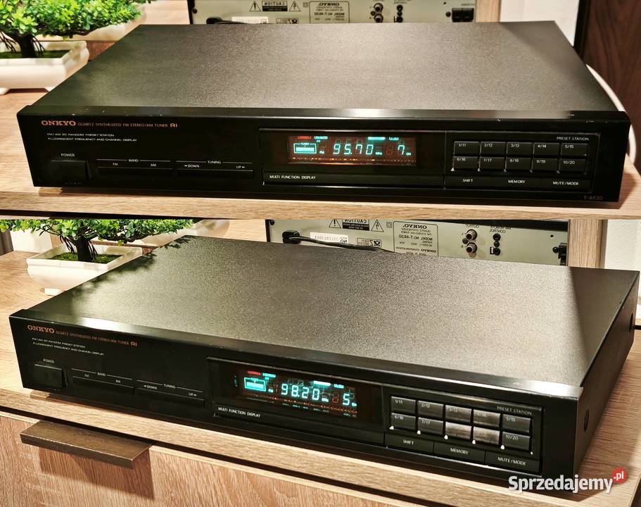 Tuner ONKYO T 4630 Sprawdzony sprawny Stan Pozostałe Piotrków Trybunalski