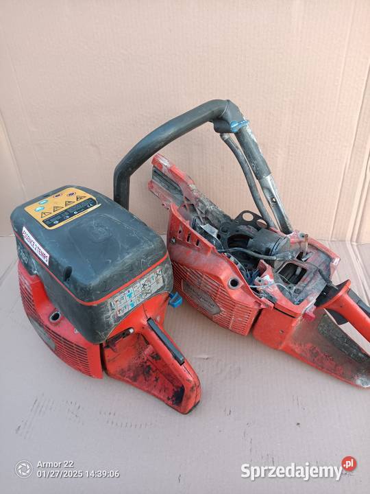 Przecinarka HUSQVARNA części w całości na części