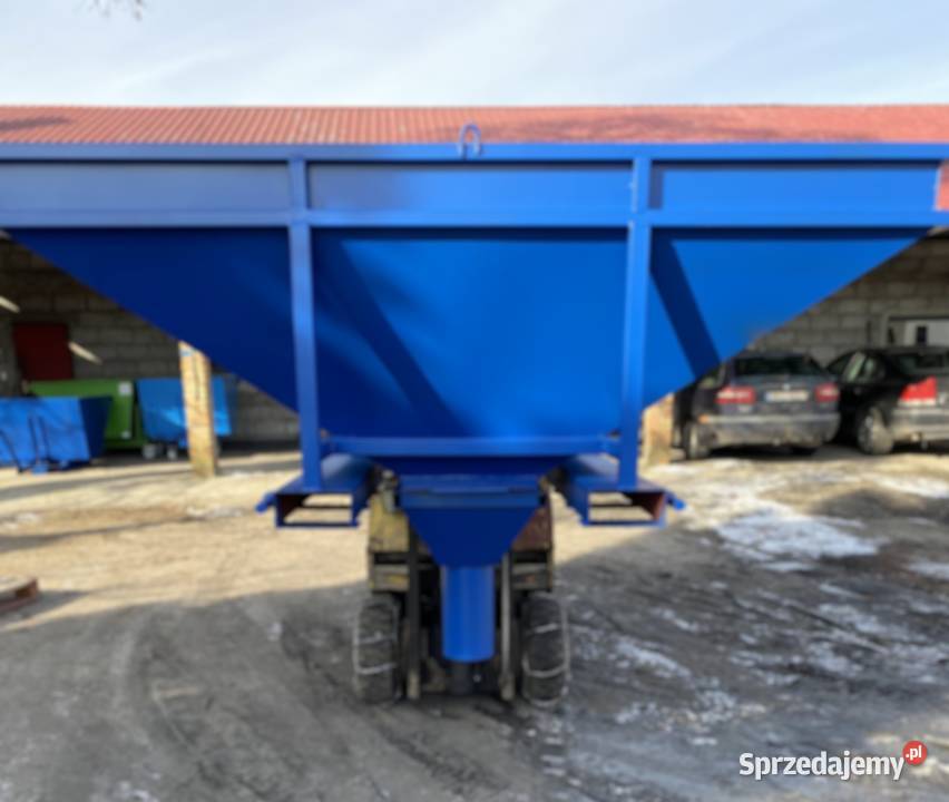 Kosz zasypowy paczkarka Bufor przyjęciowy do big Niedrzew Pierwszy