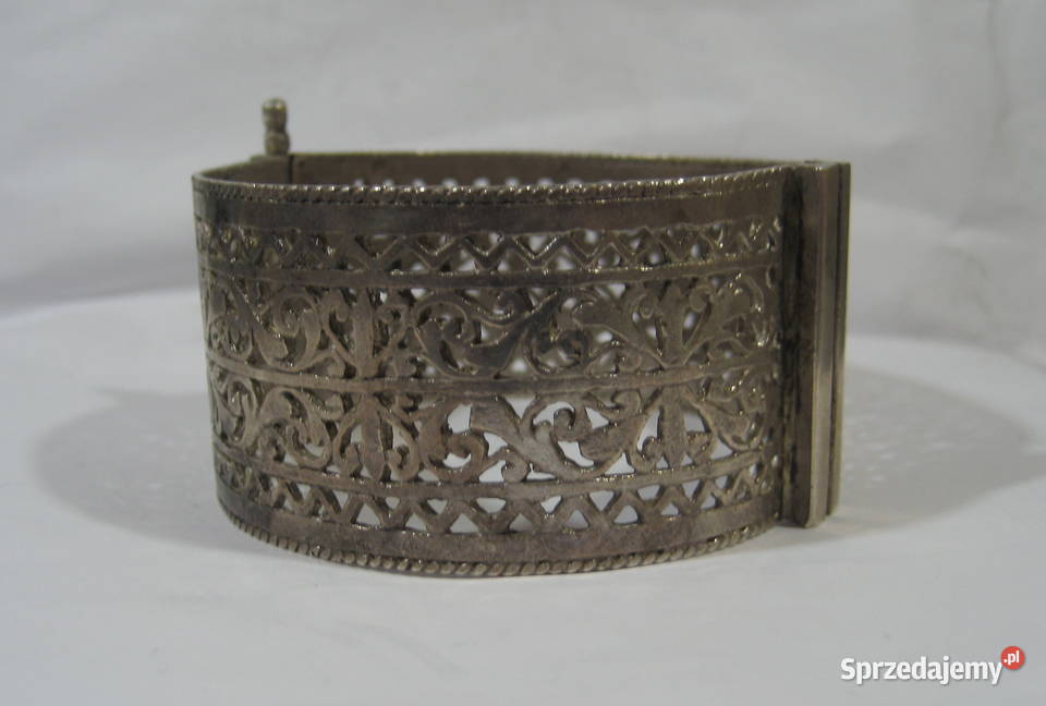 Srebrna Bransoleta Orientalna mazowieckie Warszawa sprzedam